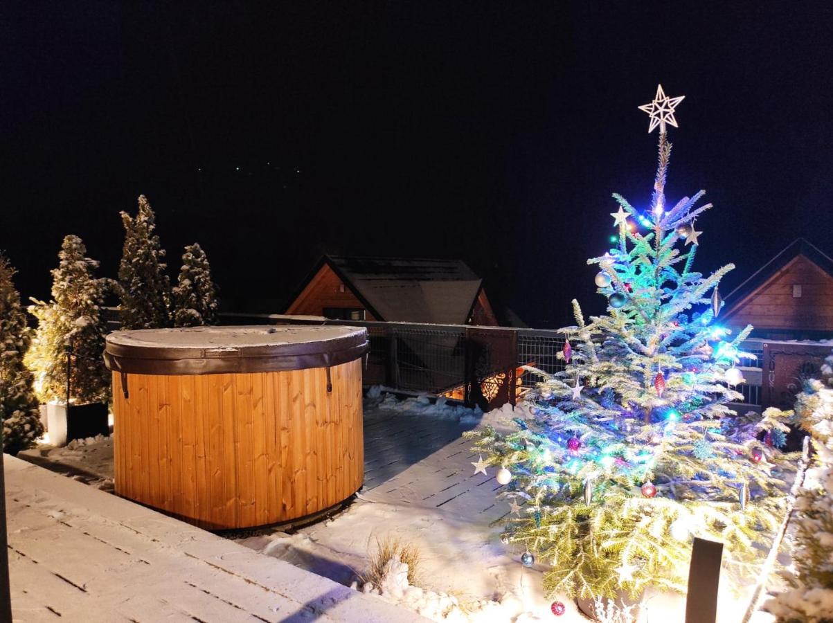 Sloneczny Chelm - Apartamenty W Gorach, Prywatna Sauna Jacuzzi Balia W Cenie, Spa, Grill, Stok Narciarski Myslenice, Sciezki Rowerowe, Rzeka Raba, Widok Na Tatry 外观 照片