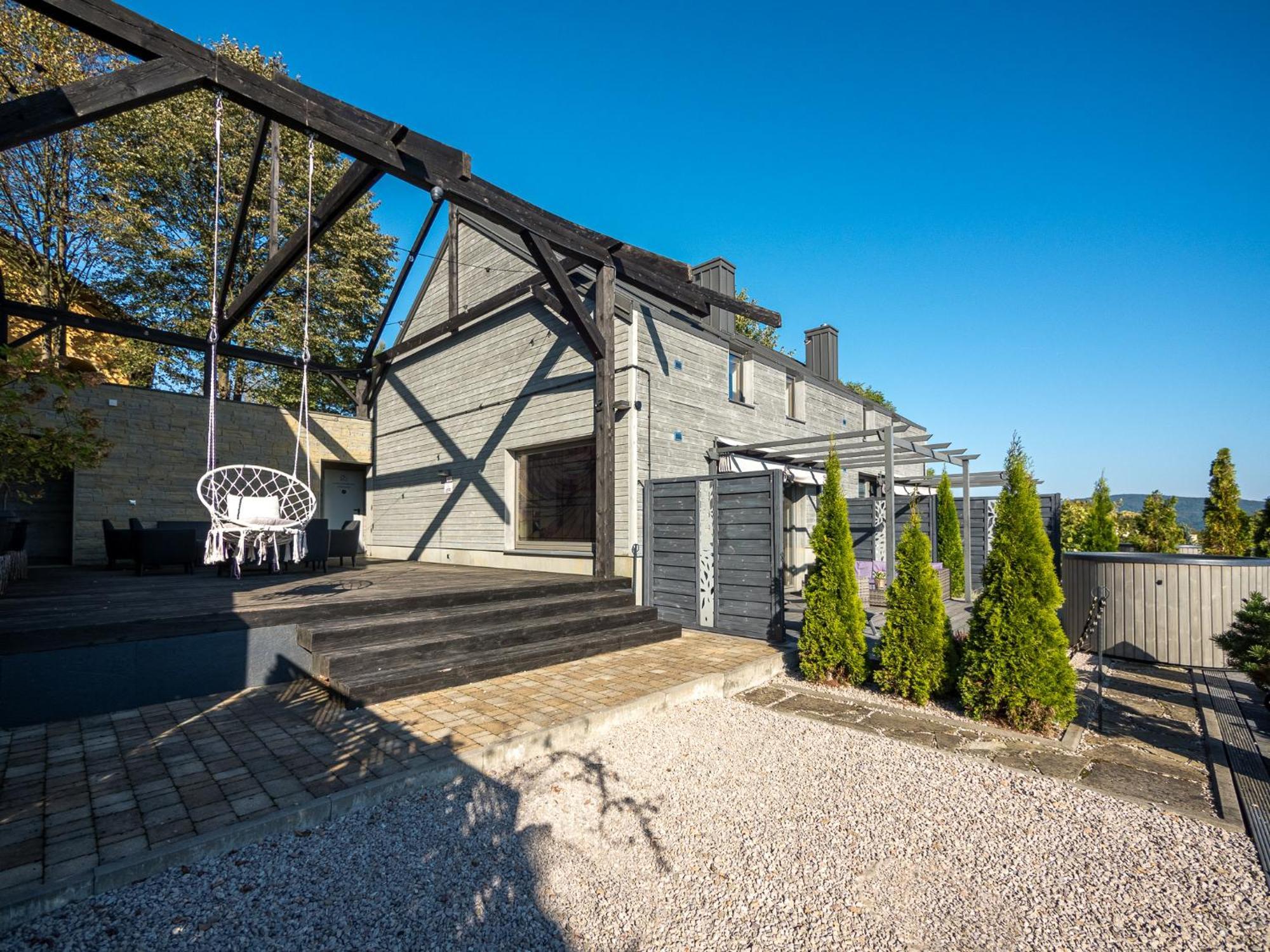 Sloneczny Chelm - Apartamenty W Gorach, Prywatna Sauna Jacuzzi Balia W Cenie, Spa, Grill, Stok Narciarski Myslenice, Sciezki Rowerowe, Rzeka Raba, Widok Na Tatry 外观 照片
