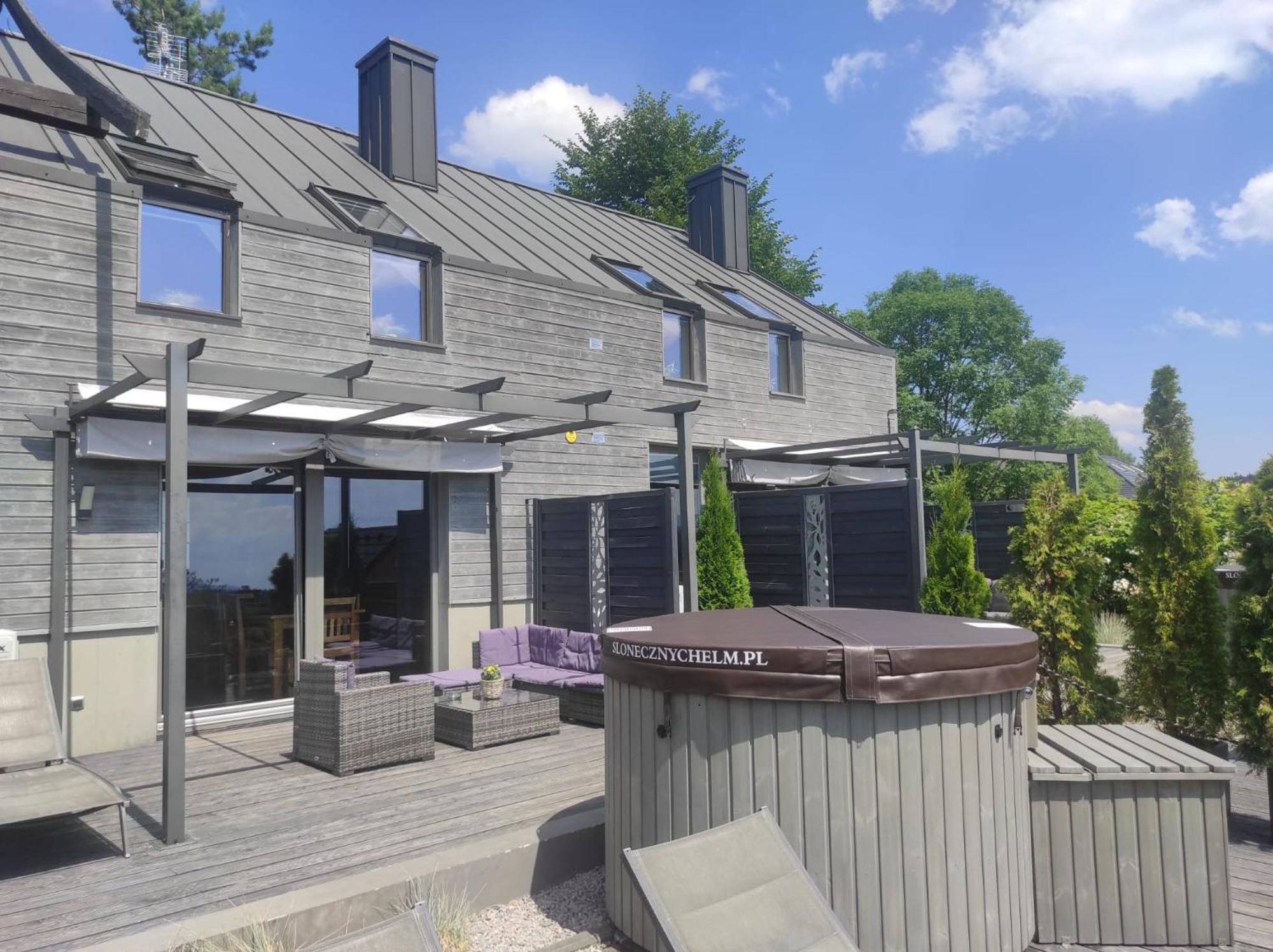 Sloneczny Chelm - Apartamenty W Gorach, Prywatna Sauna Jacuzzi Balia W Cenie, Spa, Grill, Stok Narciarski Myslenice, Sciezki Rowerowe, Rzeka Raba, Widok Na Tatry 外观 照片