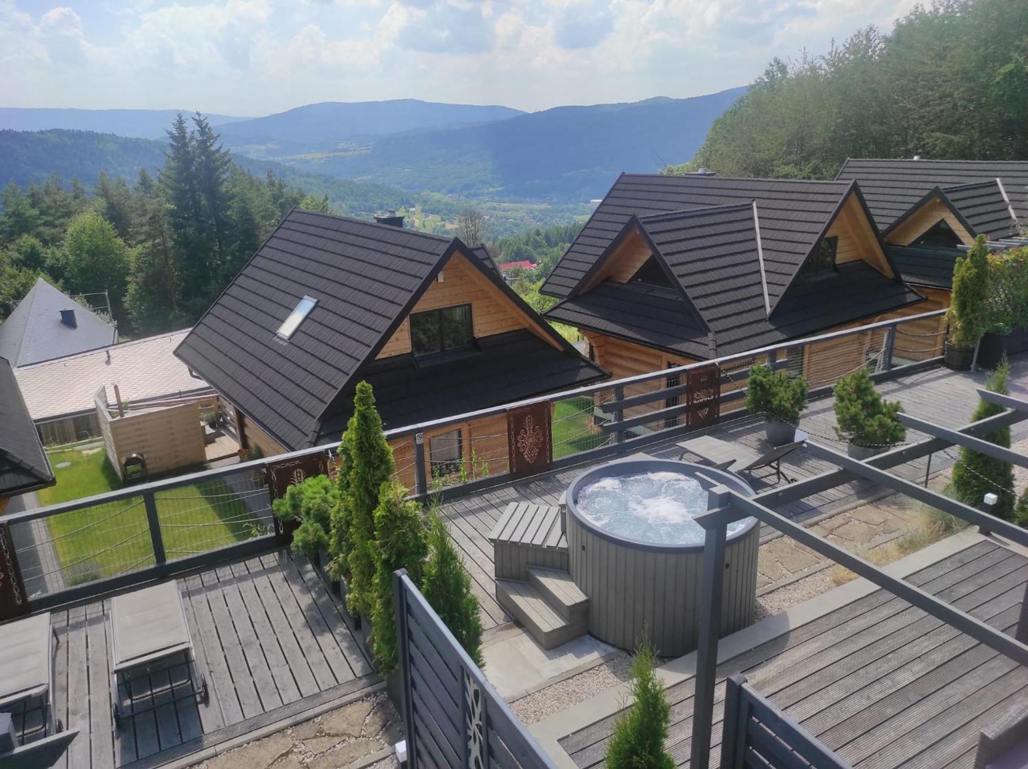 Sloneczny Chelm - Apartamenty W Gorach, Prywatna Sauna Jacuzzi Balia W Cenie, Spa, Grill, Stok Narciarski Myslenice, Sciezki Rowerowe, Rzeka Raba, Widok Na Tatry 外观 照片