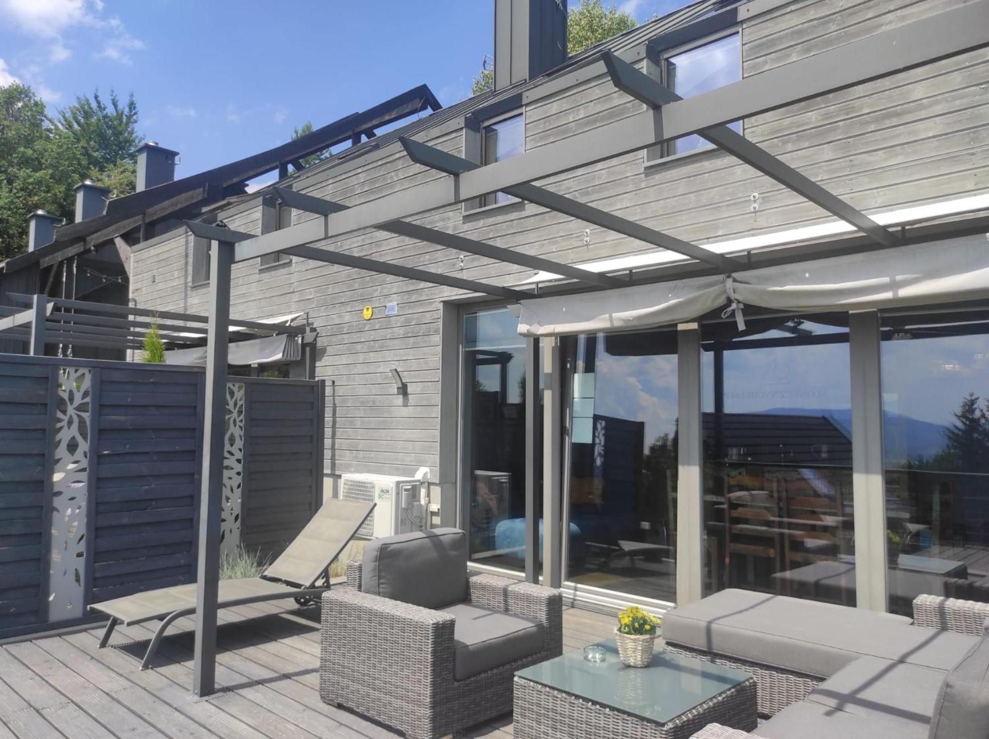 Sloneczny Chelm - Apartamenty W Gorach, Prywatna Sauna Jacuzzi Balia W Cenie, Spa, Grill, Stok Narciarski Myslenice, Sciezki Rowerowe, Rzeka Raba, Widok Na Tatry 外观 照片